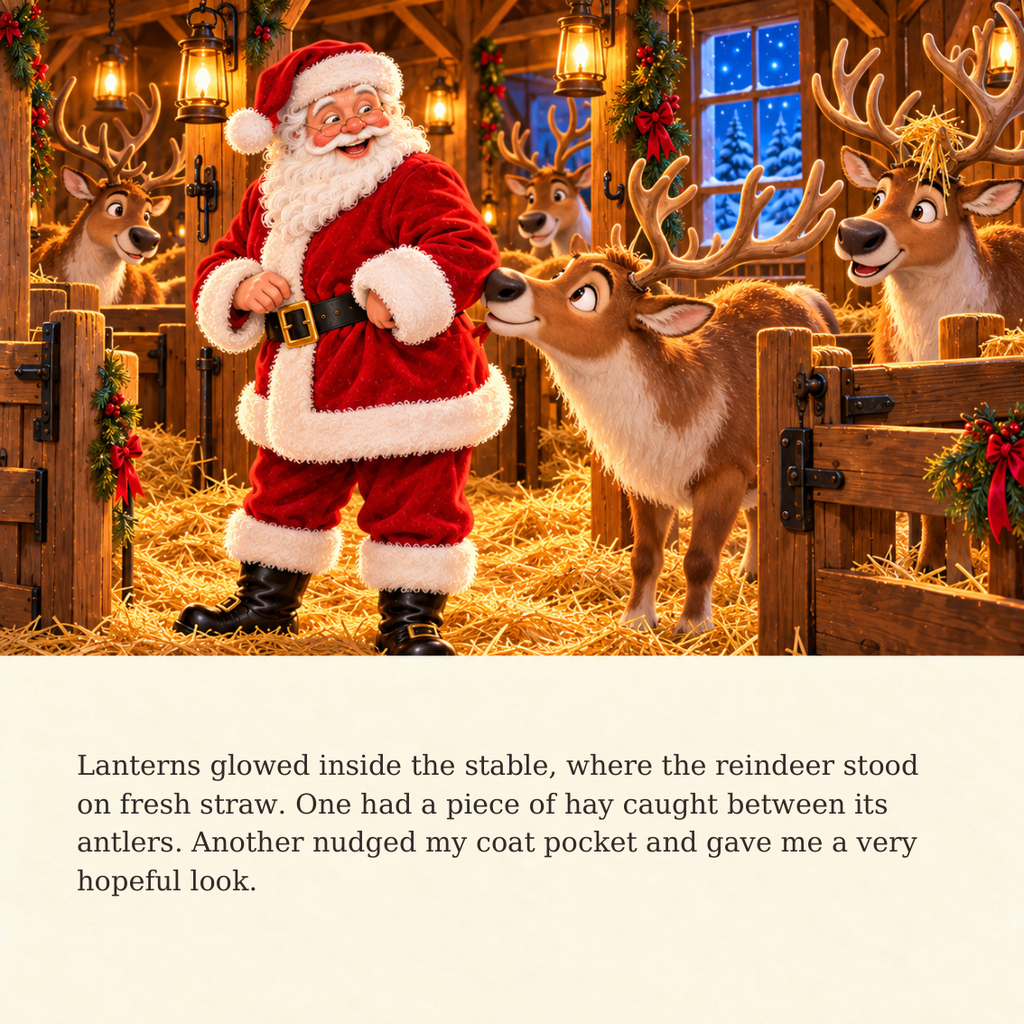 Sample interior page 20 from A Letter from Santa